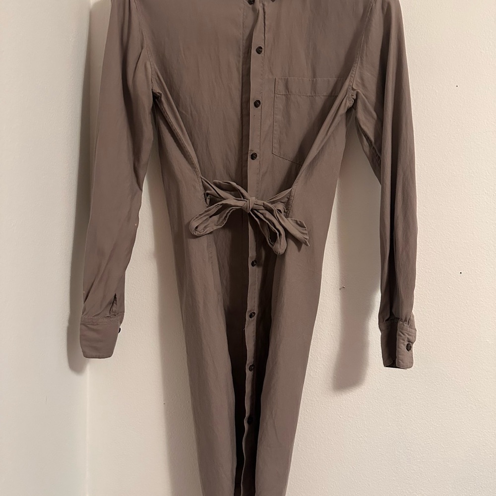 Women’s All Saints Grey Button up Dress